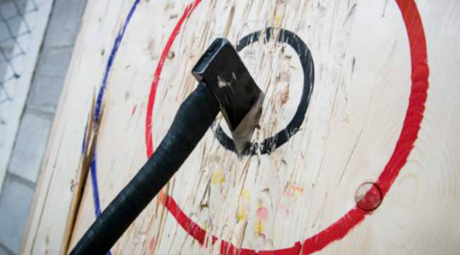 CANCELLED – Couples Ax Throwing