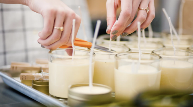 Ladies Day Out: candlemaking