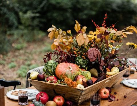 Thanksgiving Centerpieces at Bedner’s Farm